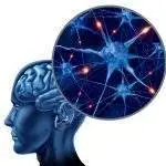 Neuronic head blue